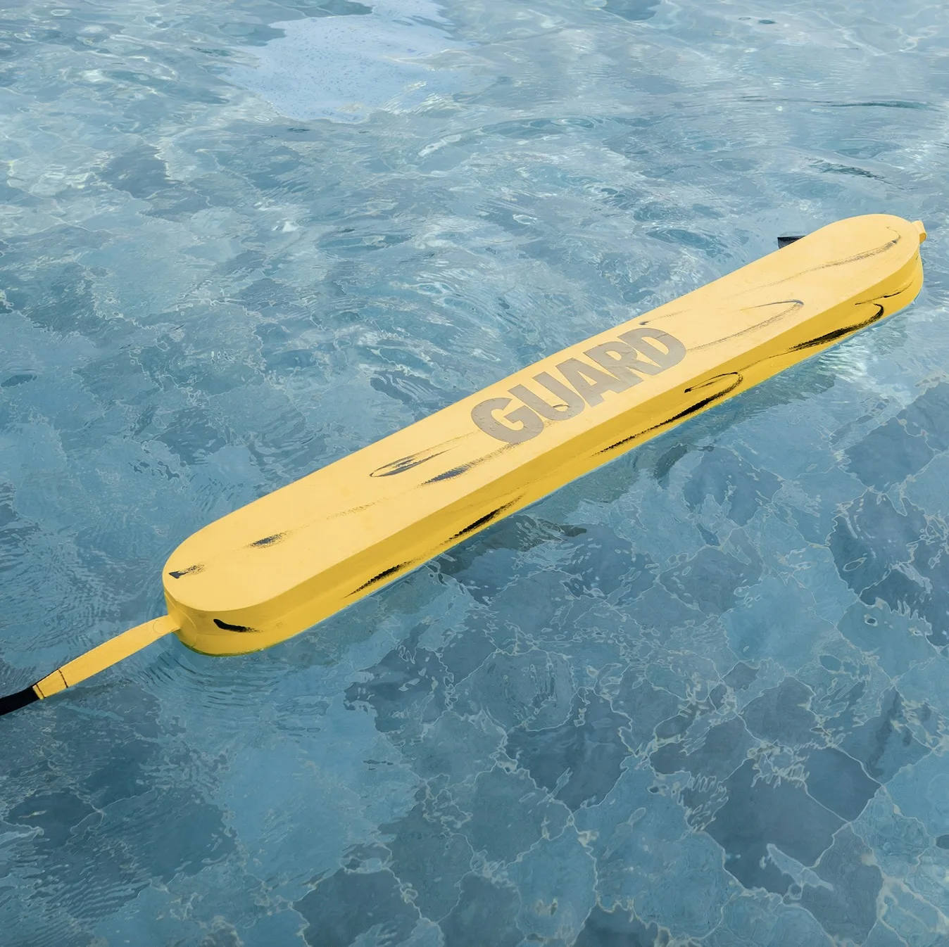 Red Lifesaving Float Marine Rescue Swim Floating Buoy Vinyl Coating NBR Foam Lifeguard Rescue Tube for Pool