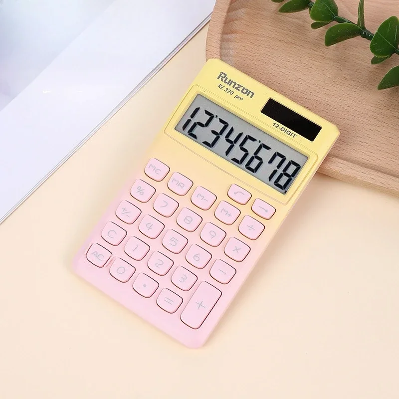 Solar-Powered Calculator, Cute & High-Appearance Scientific Calculator for Students, Small & Portable - 6