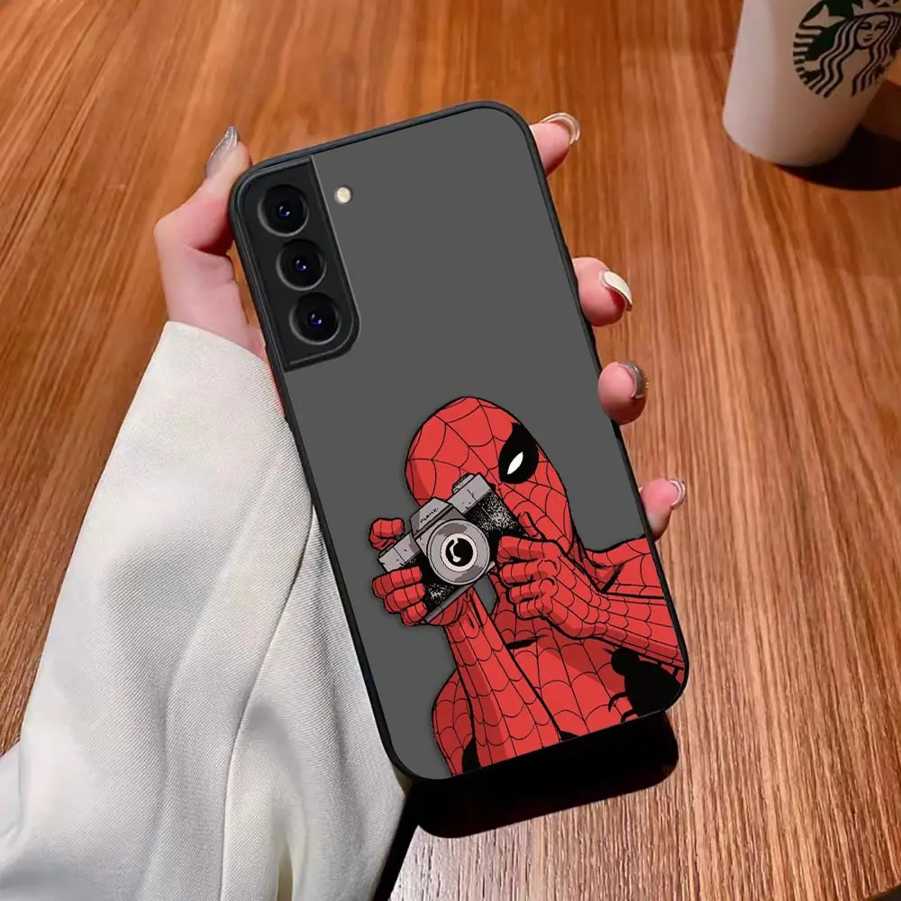 thumbnail image 1 of Matte Case for Samsung Galaxy S23 S22 S21 S20 S10 4G S9 Plus ULTRA 5G LITE Case Funda Coque Shell Marvel Avengers Heros Faceless, 1 of 5
