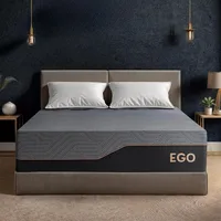 14 Inch Queen Mattress, Copper Gel Memory Foam Mattress, Therapeutic Mattress in a Box, Fiberglass Free Medium Mattress 1