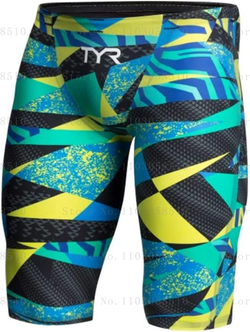 New Summer Men's Swim Jammer Endurance Athletic Training Swimsuit Beach Swimming Trunks For Swimwear Jammers Tight Surf Shorts 2