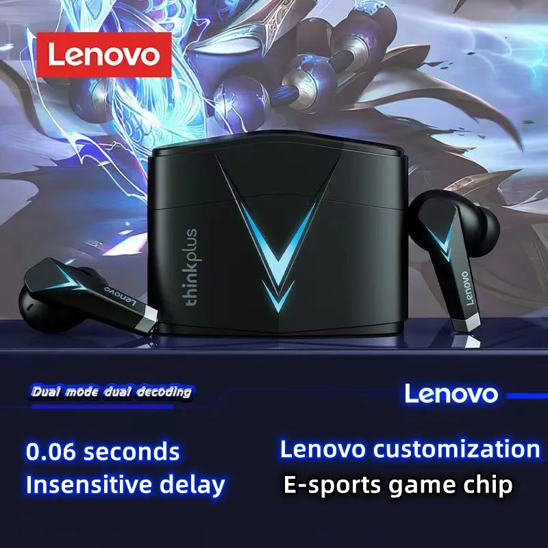 

TWS-наушники Lenovo LP6 с поддержкой Bluetooth 5,0, без задержки