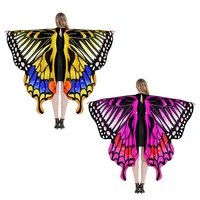 Pixie Butterfly Wings with Eye Mask for Women Halloween Party Costume Adult Cosplay Woman Cape Butterfly Costume Dress-up 2