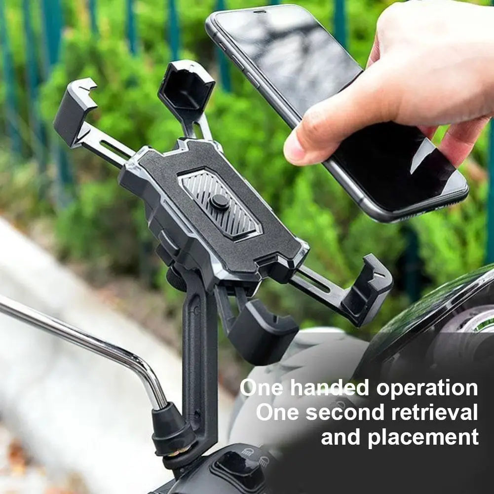

Universal 360 Rotation Phone Holder Motorcycle Mountain Bike Electric Bike Fixed Frame For IPhone Stands