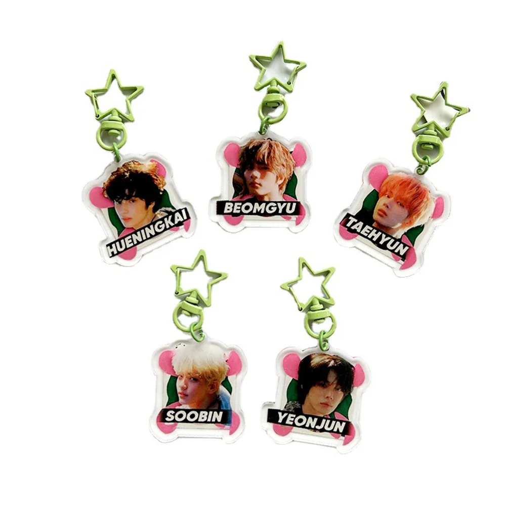 KPOPKeychainSOOBINYEONJUNBEOMGYUTAEHYUNHUENINGKAKeyring