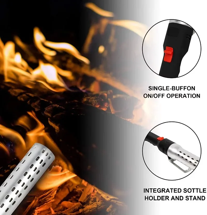 BBQ Starter Charcoal Lighter Electric Firelighter for Kamado Barbecue Grill Fire Tools Quickly Ignite BBQ Smoker Grill bbq lighting tools