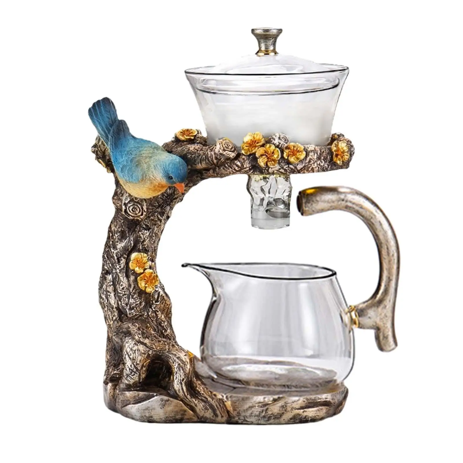 Magnetic Teapot Tea Kettle Kungfu Drip Teapot with Infuser for Birthday Gift Dining Room New Year Tea House Father's Day