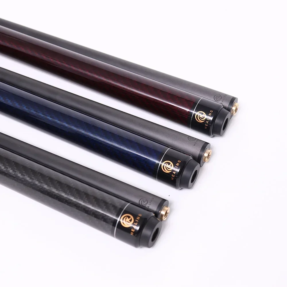 Customized Cue Butt for Billiards Cue Full Carbon Fiber 1/2 Play Break Snooker Base Part Carbon Black Technology Butt