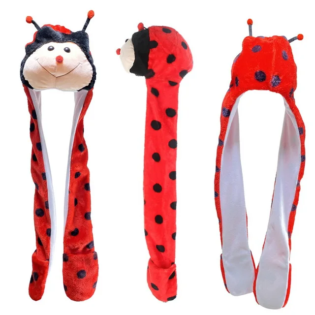 3 in 1 Plush Hat Paw Gloves and Scarf 37
