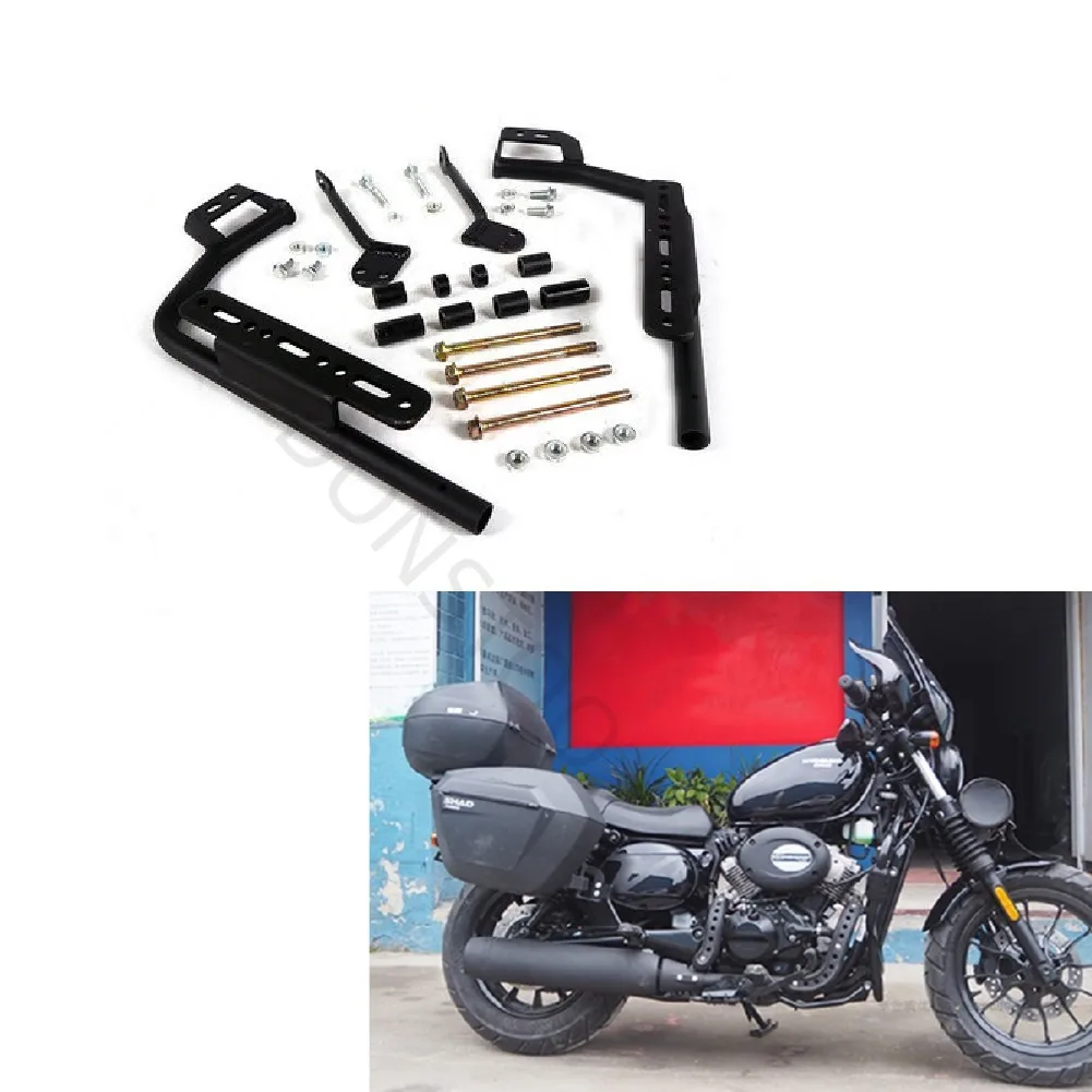 For HYOSUNG Aquila GV300S GV 300 S GV300 300S SHAD SH23 SH36 Motorcycle Luggage Side Case Box Rack Bracket Carrier System