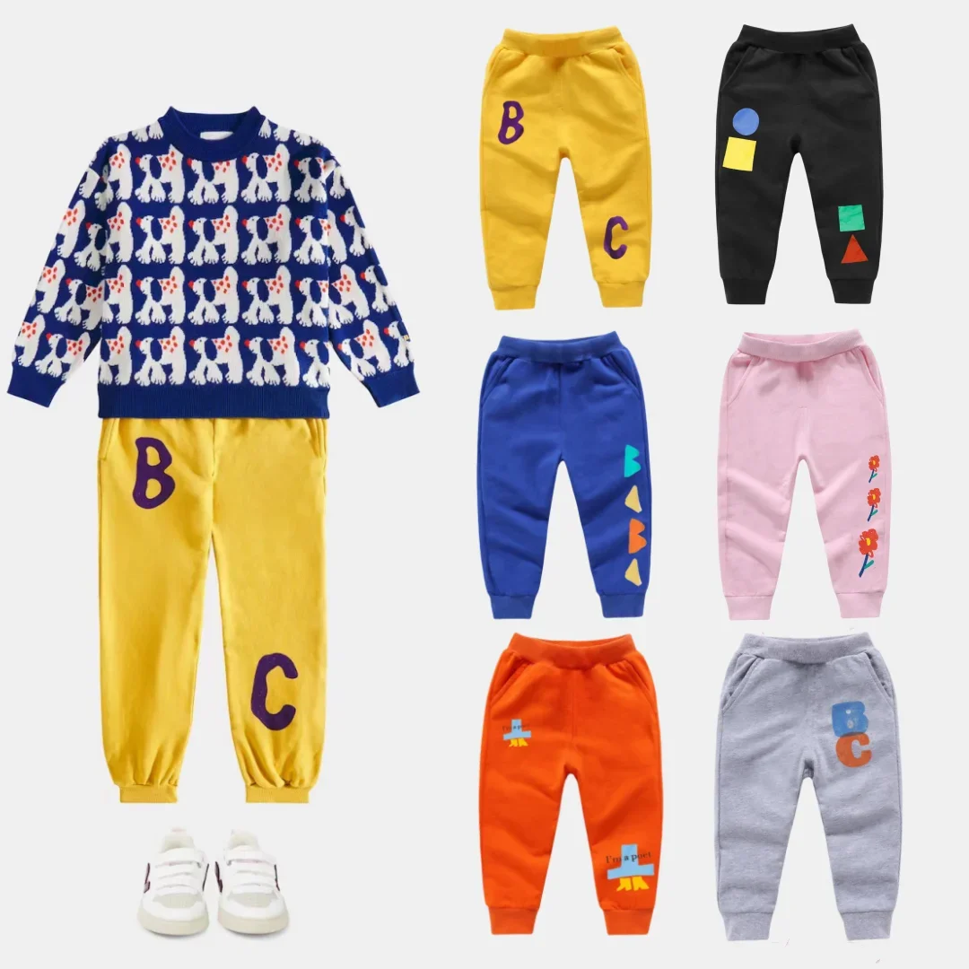 Kids Jogging Pants Autumn Boys Sweatpants Cotton Children Trousers Casual Sports Clothing For Baby Girls girls pants boys pants girls trousers kids pants
