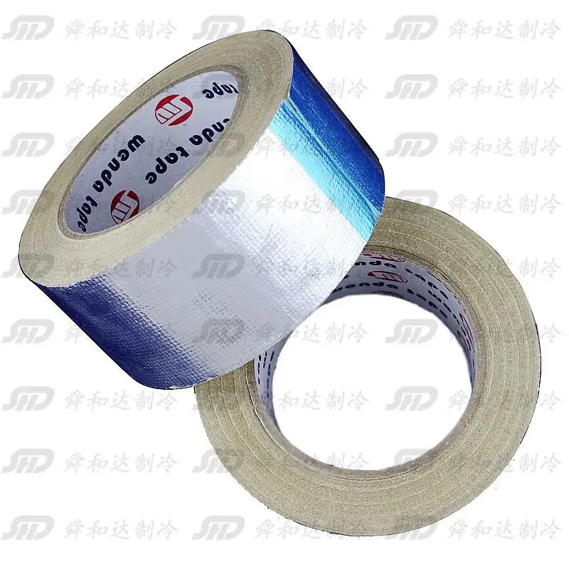 Aluminum Foil Tape Insulation, Glass Fiber Cloth, High Temperature Resistant, AG705, 60 mm * 25m