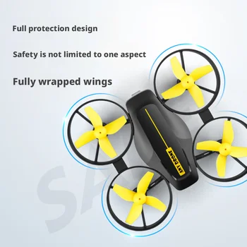 Mini Drone K03 HD Quadricottero Aereo con Lunga Autonomia, Aeromobile Telecomandato, Giocattolo per Bambini, Regalo di Compleanno