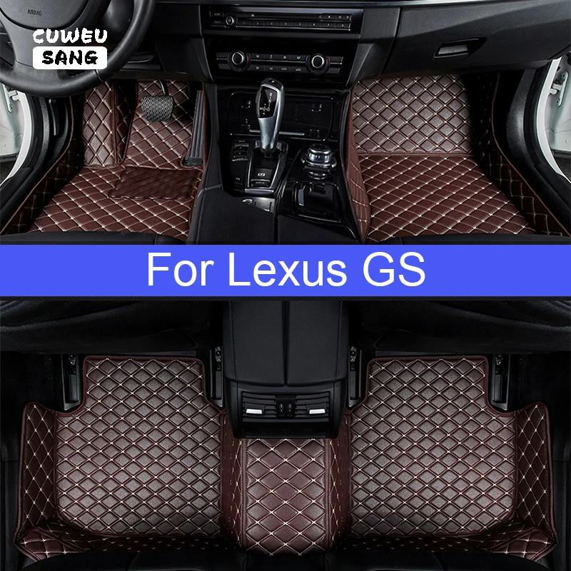 Cuweusang Car Floor Mats For Lexus Gs 450h 300 200t 250 350 400 460 430