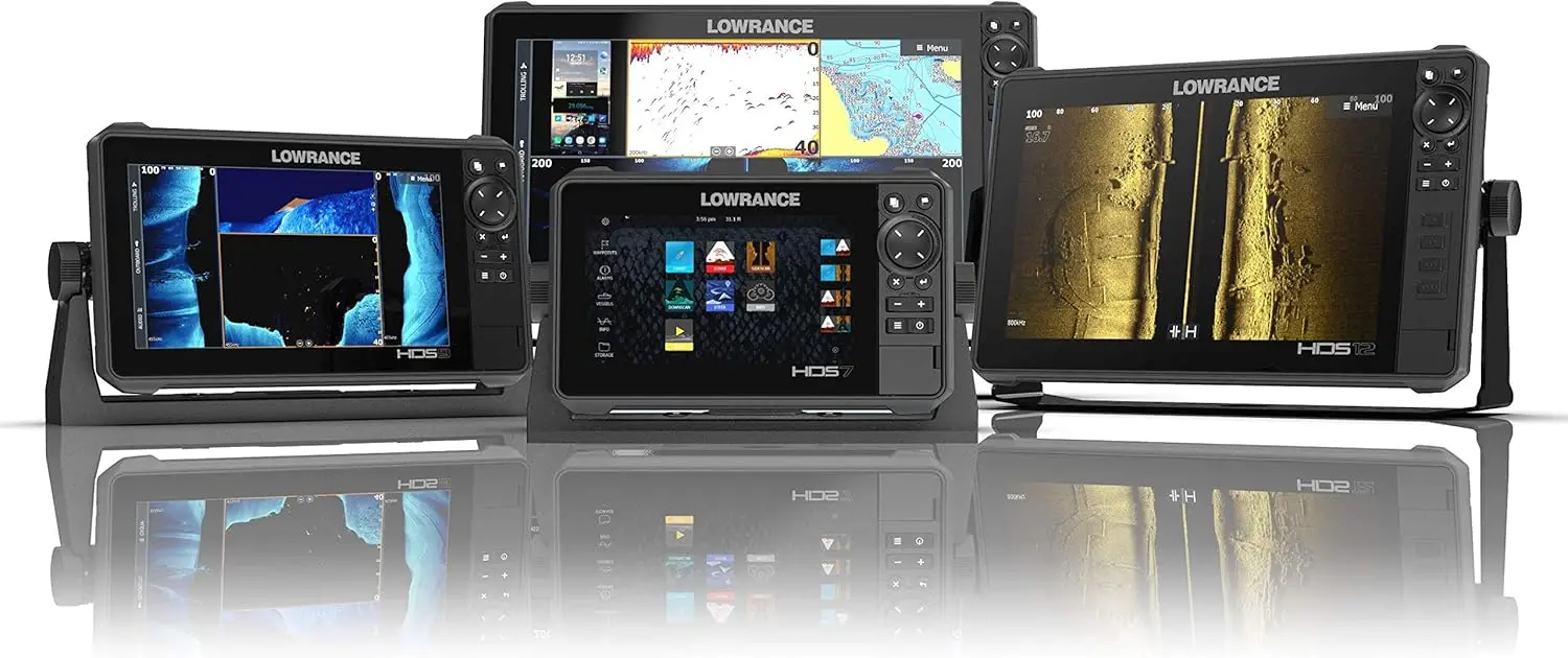 -Live Fish Finder, Multi-Touch Screen, Live Sonar Compatible,-US Enhanced Mapping