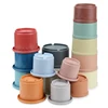 Stacking Cups for Toddlers 8 Pcs. Baby Stacking Toy for 6 Months and Up. Nesting Cups for Boys Girls 1 2 3 Years Old 2