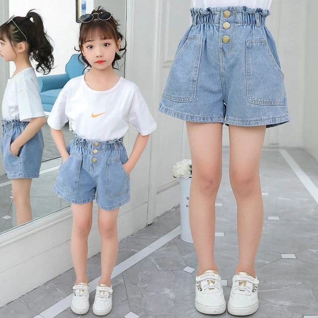 2022 New Big Kids Fashion Summer Children Clothing Girl 4 6 8 9 10