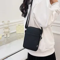 New Fashion Mobile Phone Bag Women's Messenger Bag All-match Mini Small Crossbody Bag Hanging Neck Coin Purse Vertical Handbag - Image 3