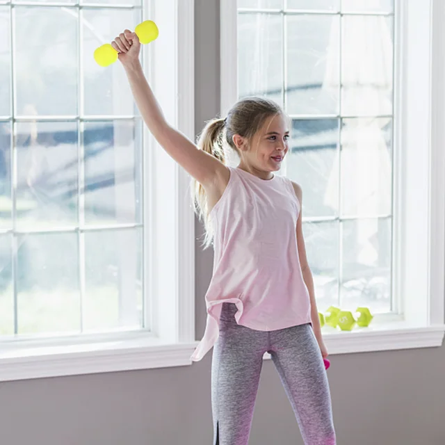 어린이들의 즐거움과 성장을 위한 다채로운 어린이 무게추 세트