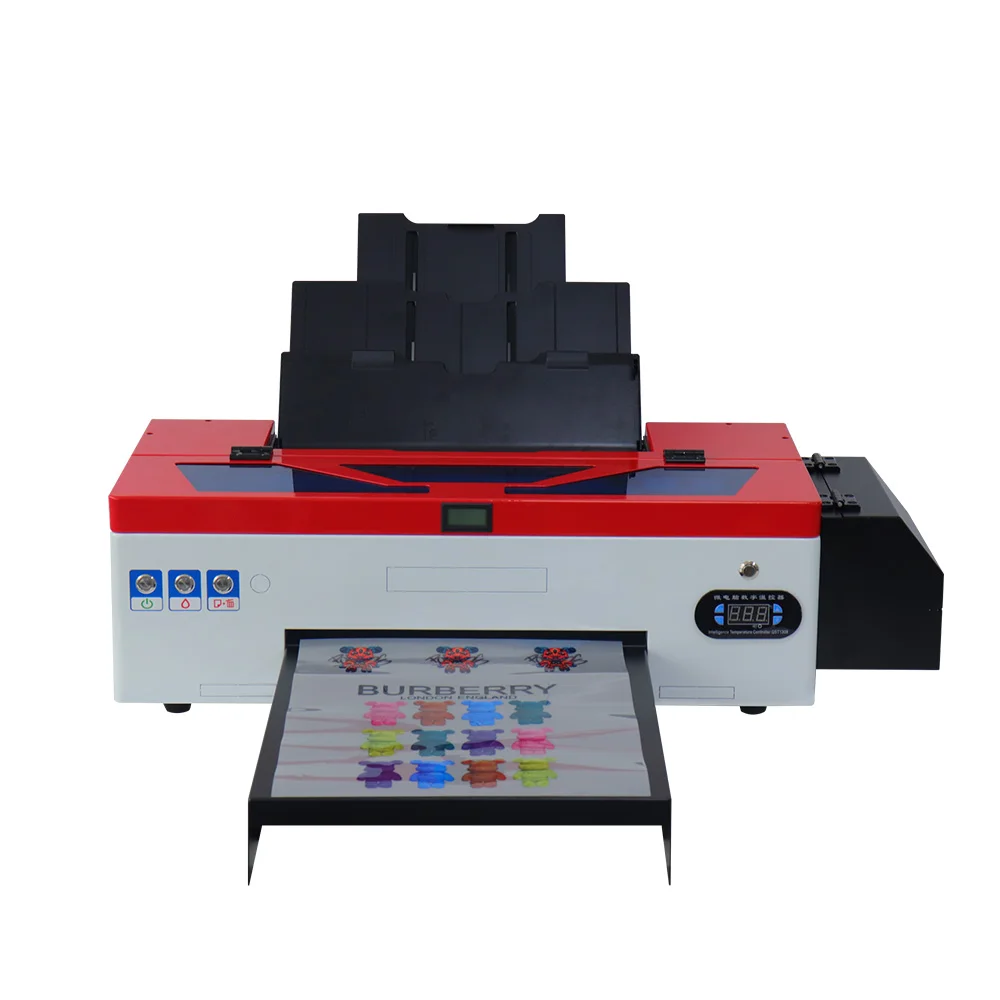 Impressora de dtf a3 máquina de impressão de t-camisa para dtf impressora epson l1800 r1390 transferência térmica filme de transferência direta do animal de estimação impressão