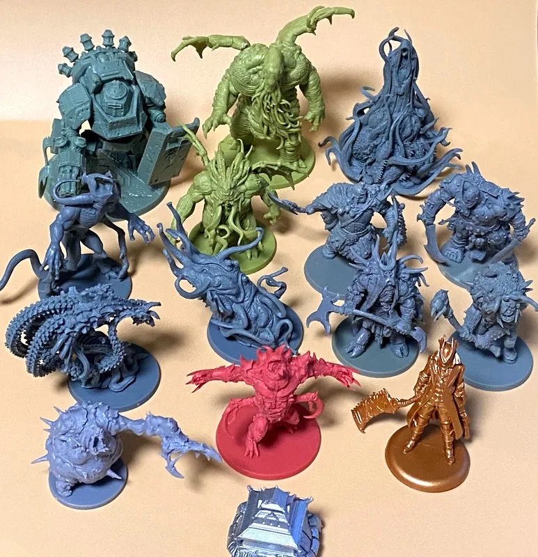 Vampire Hastur Monster Abomination Miniature Figures - Fantasy Board Game Collection