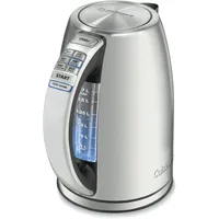 1.7-Liter Stainless Steel Cordless Electric Kettle with 6 Preset Temperatures,boil-dry protection with auto shutoff 1