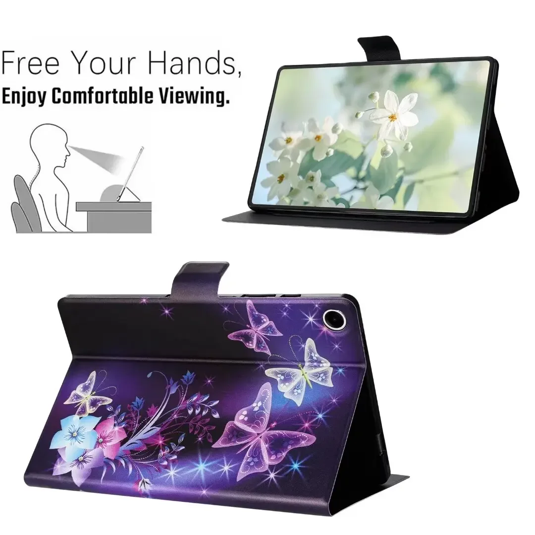 Magnetic Clasp Flap Protective Tablet Case - 11 Inch