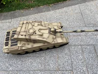 28.7 Inch Remote Control Heavy Tank UK Challenger Ⅱ RC Battle War Military Vehicle Smoke Shooting Effect Collection Professional 1