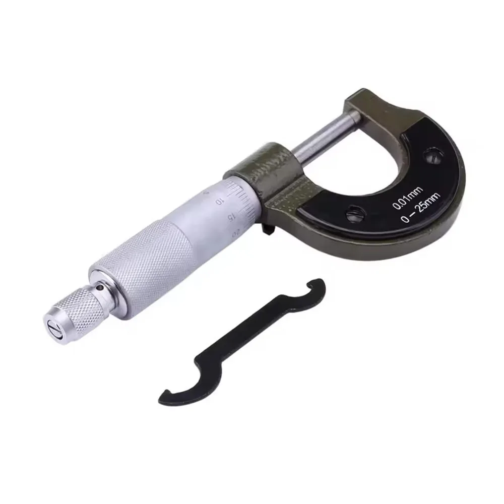 Precision Outside Micrometer 0–25mm – 0.01mm Metric Mechanical Micrometer for Accurate Outside Diameter Measurement 5