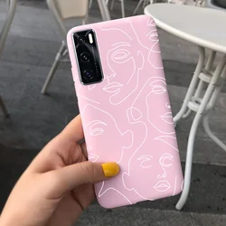 Sleek Matte Shockproof Phone Case with Cool Painted Design for Vivo V20 2021 (Case - c66)
