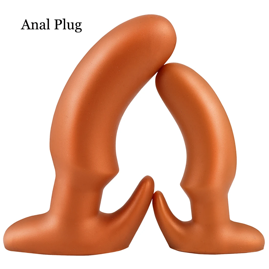 Plug Anal Grande Líquido de Silicone Super Macio Buttplug Anal Dilator