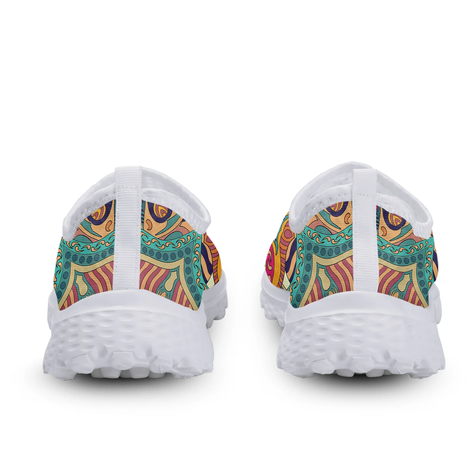 Mandala Luxury Designer Sneakers Tribal Style Casual Lightweight Non-Slip Flat Shoes Summer Comfortable Soft Walking Shoes 2023