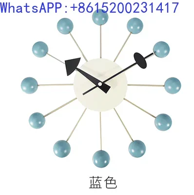 Candy Nelson Ball clock Ball clock Nordic design Creative art Wall clock 2