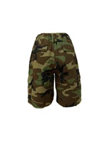1338 New Product Rubber Waist Printed Camo Multi Pocket Casual Women's Shorts - Image 2