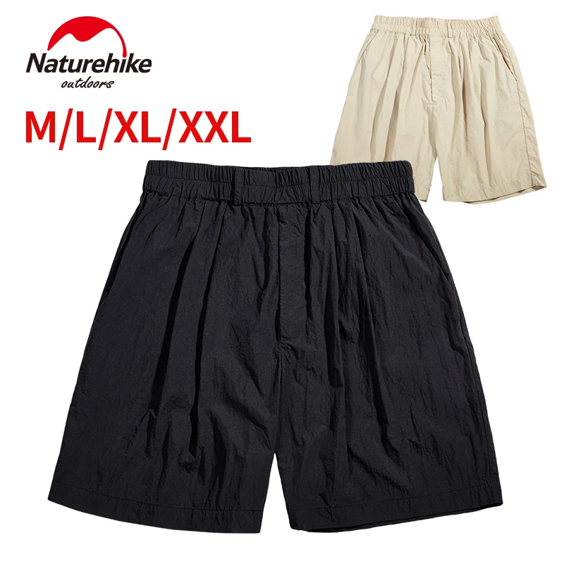 Naturehike Waterproof Shorts Pant Nylon Outdoor Camping Summer Sunscreen Antibacterial Shorts Multi Pocket Hiking Casual Pants