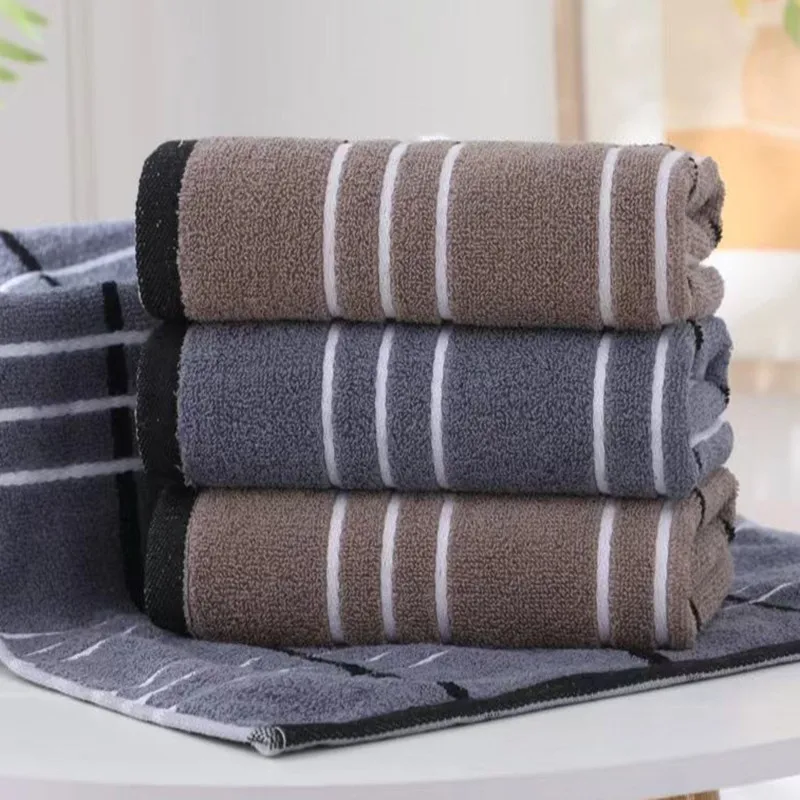 Lengthened Bath Towel Cotton Adult Plus Size Thickened large body bath towels Absorbent Soft Big Towel Bathroom supplies 40*90cm