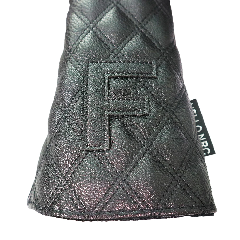 Golf Headcover Set - Skull Design, PU Leather, Waterproof, Soft & Durable
