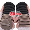 30Pcs Thickened Double Ribbon Wet Dry Dual-use Makeup Puff Black Skin Color Teardrop Shape Powder Puffs Foundation Cosmetic Tool 1