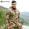 HAN WILD Camping Tactical Climbing Jacket - Men's Combat Coat - Windbreaker - Thermal Work Coats - Hiking Hunting 1