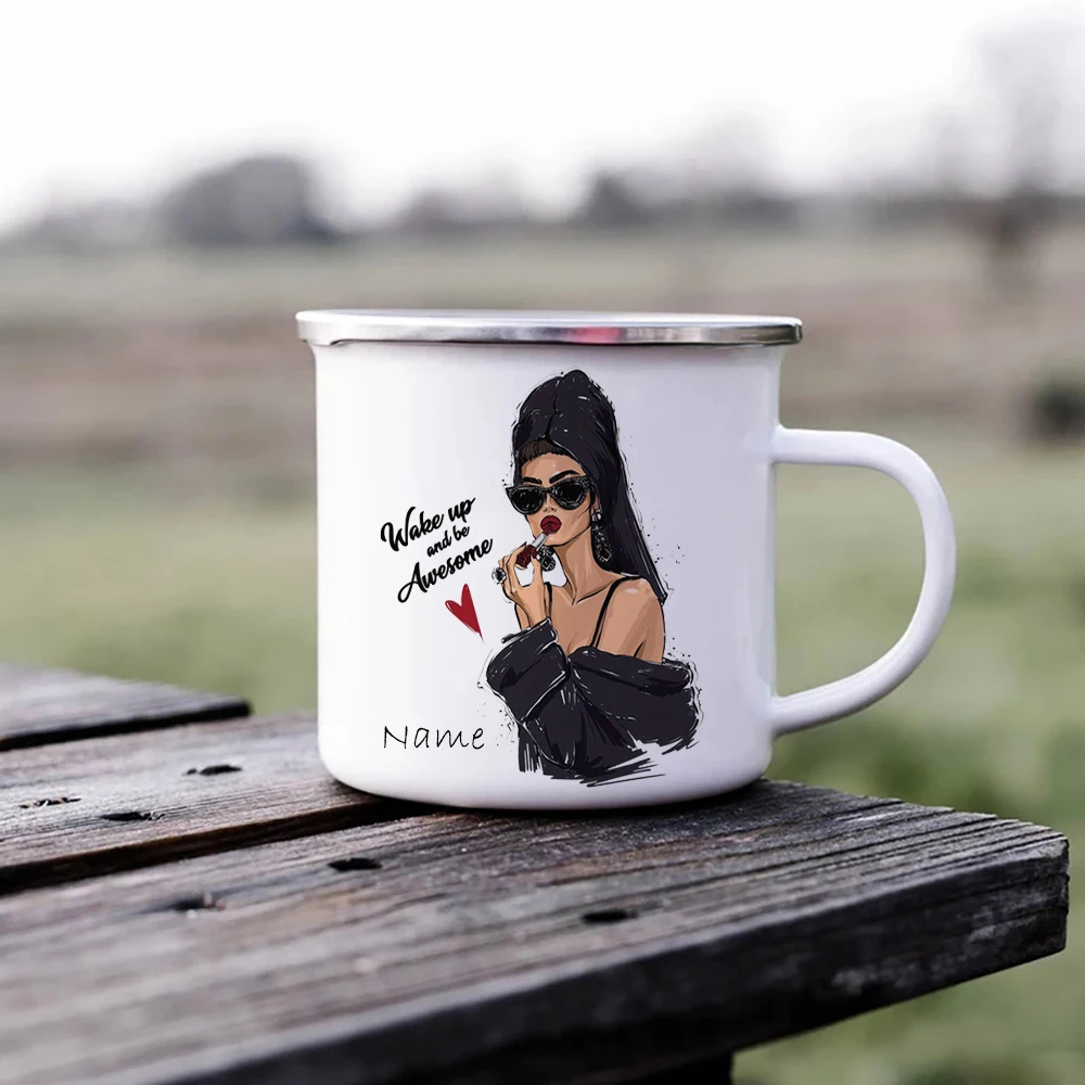 JASON | Personalized Metal Coffee Mug