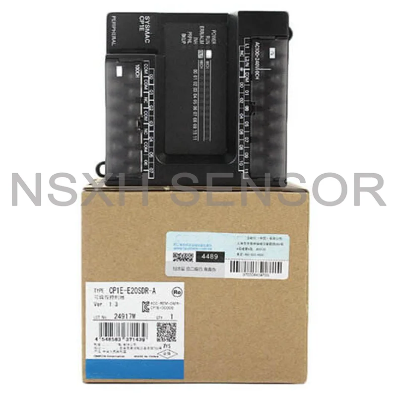 

CP1E-E20SDR-A новый оригинальный ЦП AC100-240 В вход 12 точек релейный выход 8 точек Без Rs232