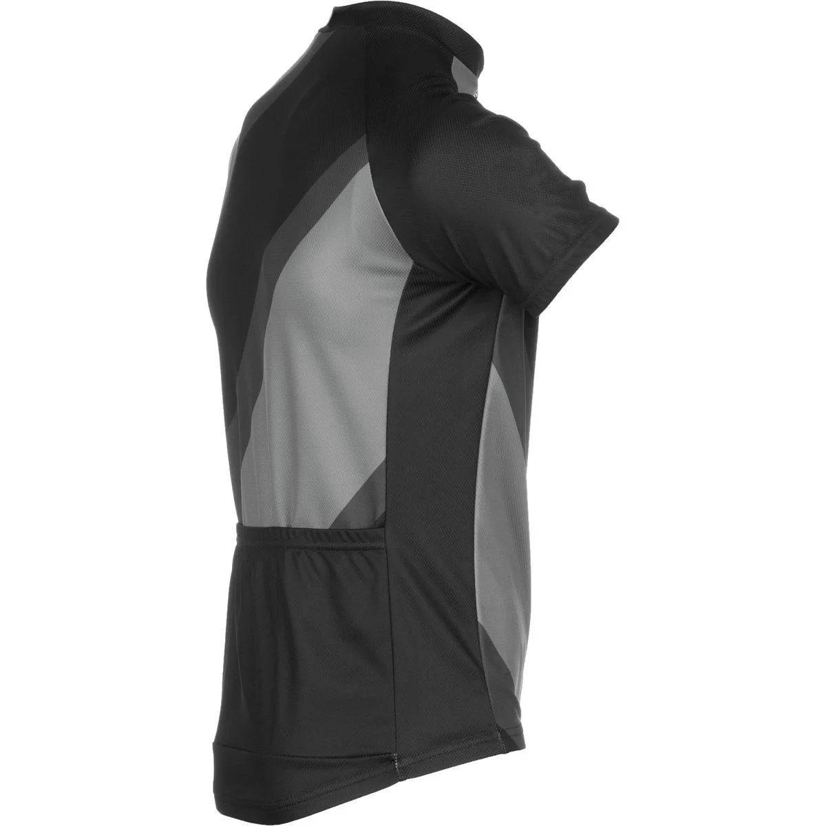 Black Cycling Jersey, Men's Activewear Short Sleeve Breathable Casual Bike Shirts