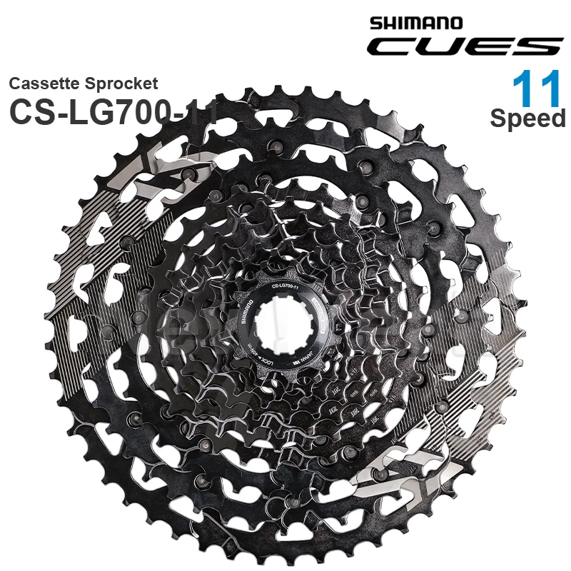 Фото SHIMANO сигналы LINKGLIDE 11-скоростная кассета CS-LG400-11 50T CS-LG600-11 оригинальные детали №3