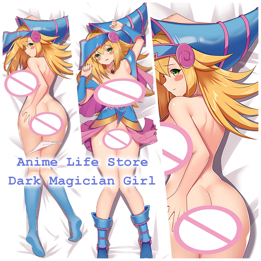 

Anime Dark Magician Girl Dakimakura Yu-Gi-Oh Full Body Pillow Cover Case Cosplay Hugging Pillowcase