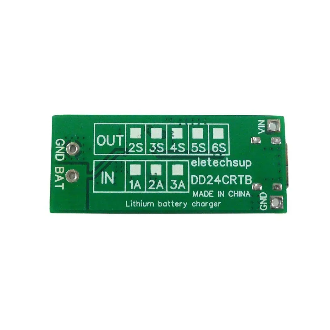 Type-C Boost 5S 5Cell 1A 2A 3A 5-16V TypeC Multi-cell 21V Step-up Boost Charger for 18650 battery charger