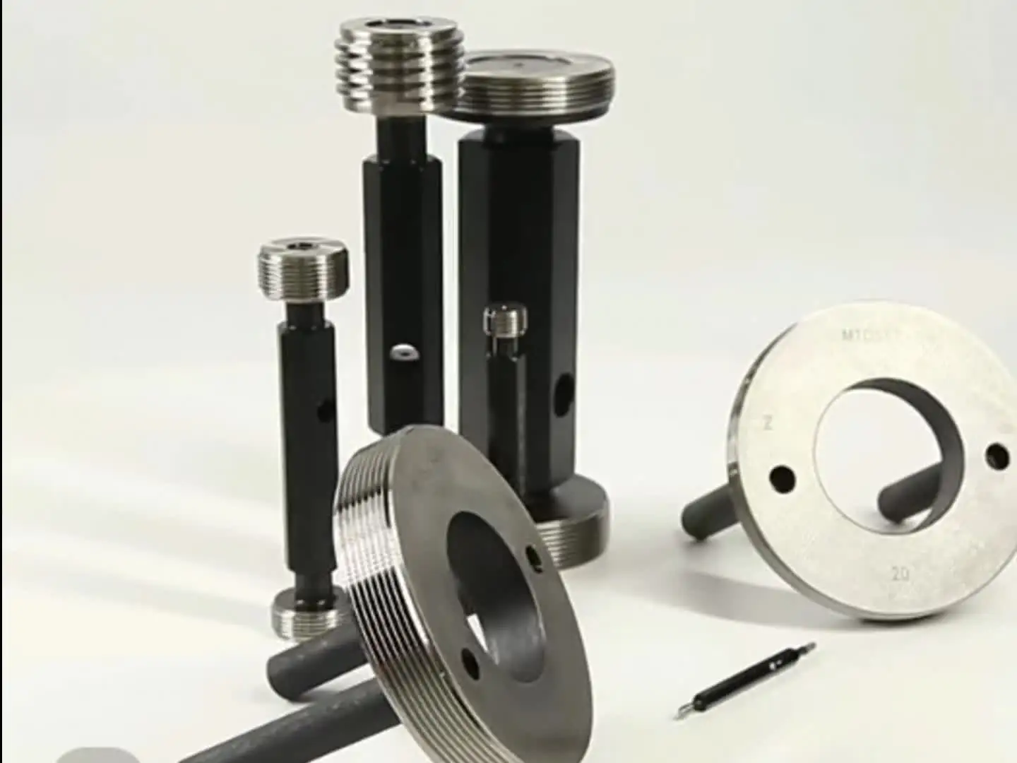 Jauge dɺnneau de filetage G1/16 G1/8 G1/4 G3/8 G1/2 G3/4 Haute Précision Outil Professionnel pour Contrôle Filetage