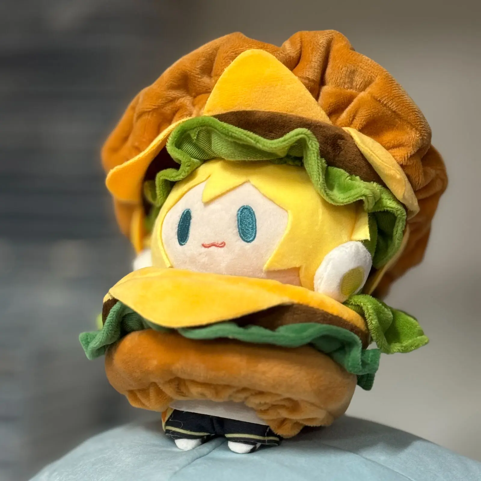 Cute Anime Peripheral Plush Keychain - Adorable Backpack Charm and Stuffed Doll Bag Decoration