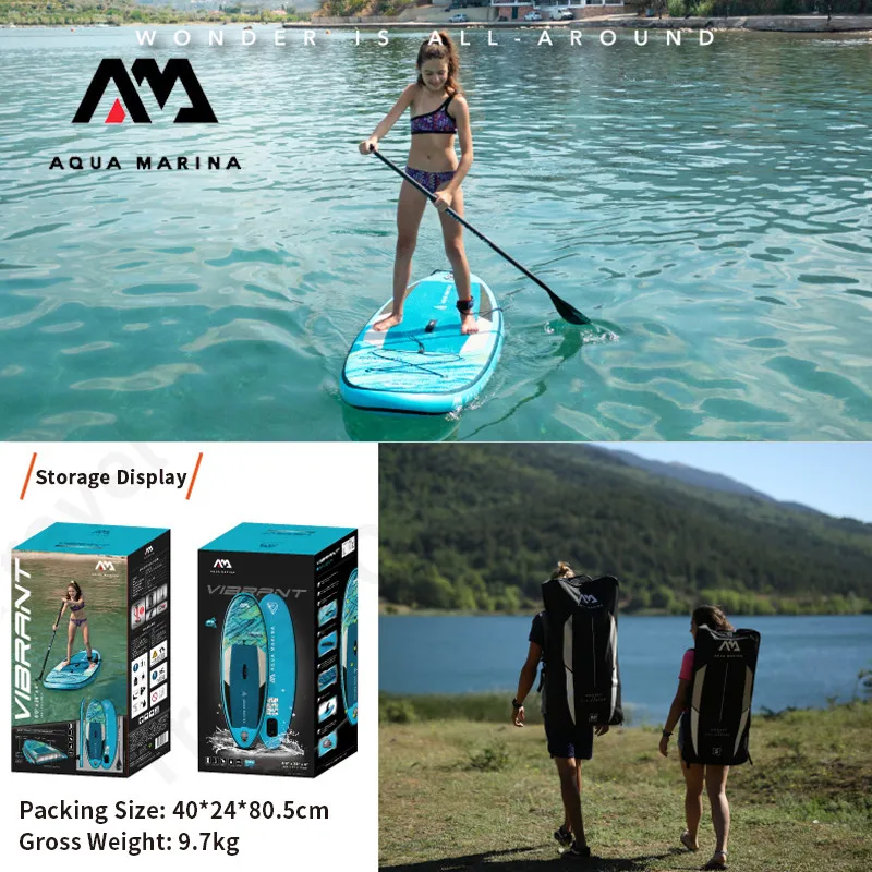 Tabla Paddle Surf Aqua Marina Vapor 10'4? - Azul Aqua - All-around