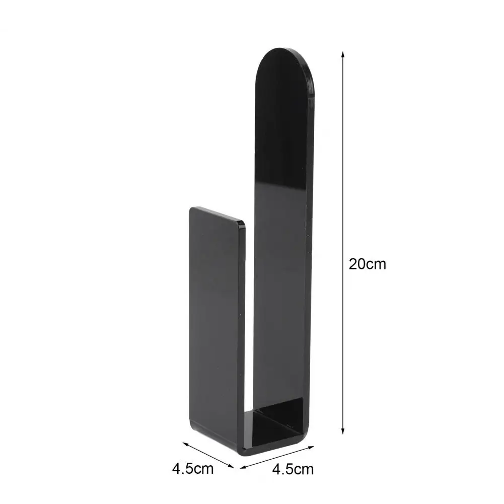 2/4/6/8Pcs Baseball Cap Holder Wall Mounted Hat Organizer Hooks L-Shaped Design Multipurpose Easy Installation Acrylic Hat Racks 6