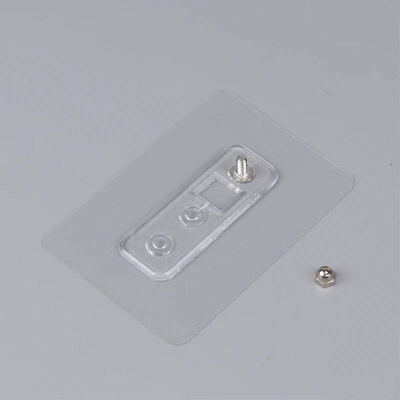 5pcs Heavy Duty No Drill Screw Stick-On Punch Nail Screw Strong Adhesive No Trace Bathroom Kitchen Nailless Wall Hook Rods self adhesive hooks multifunctional hooks kitchen hook self adhesive wall hooks heavy duty hooks
